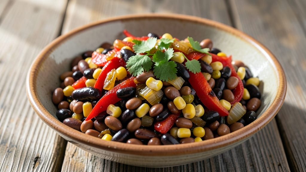Black Bean Succotash Recipe: Creamy Corn and Lima Bean Harmony