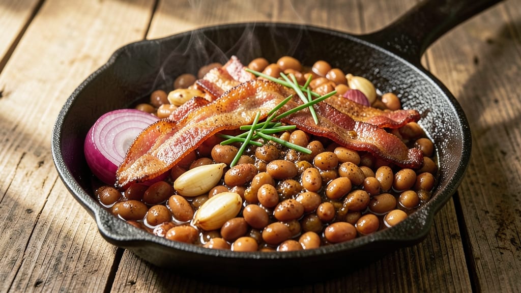 Baked Bean Recipe Using Bush's Canned Beans: Smoky Sweetness With Crispy Topped Ease