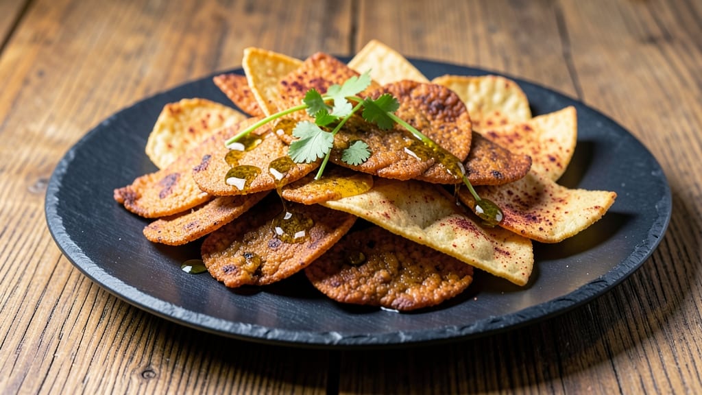 Bean Crisps Recipe: Crunchy Tortilla Squares With Zero Guilt