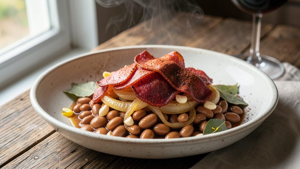 Basque Pinto Beans Recipe: Slow-Simmered Smokiness With Chorizo Bites