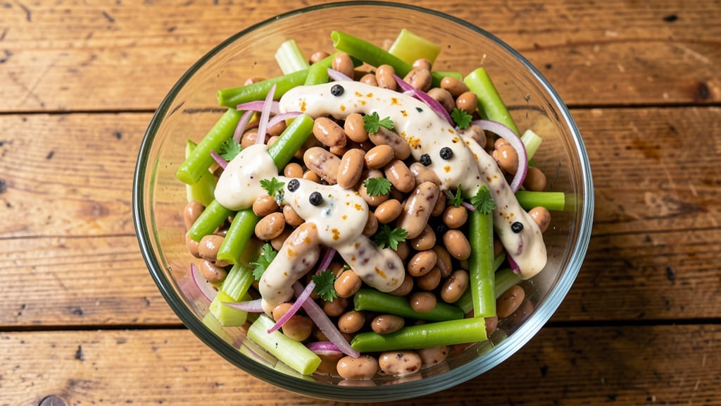 Amish Three Bean Salad Recipe: Crunchy, Creamy, and Pantry-Perfect in 15 Minutes