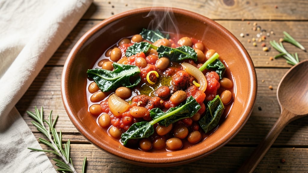 Bean and Kale Stew Recipe: Smoky Tomato-Braised Richness in One Pot