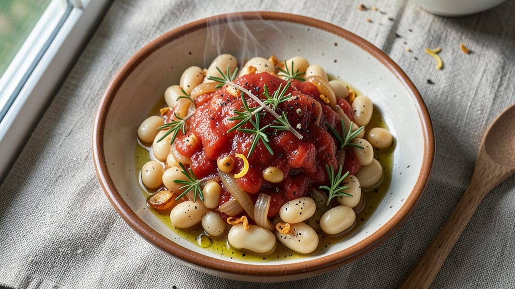 Alison Roman's White Bean Stew Recipe: Smoky Garlic and Rosemary Depth