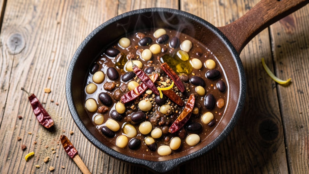 Black And White Bean Chili Recipe: Deep-Spiced Slow-Simmered Heartiness