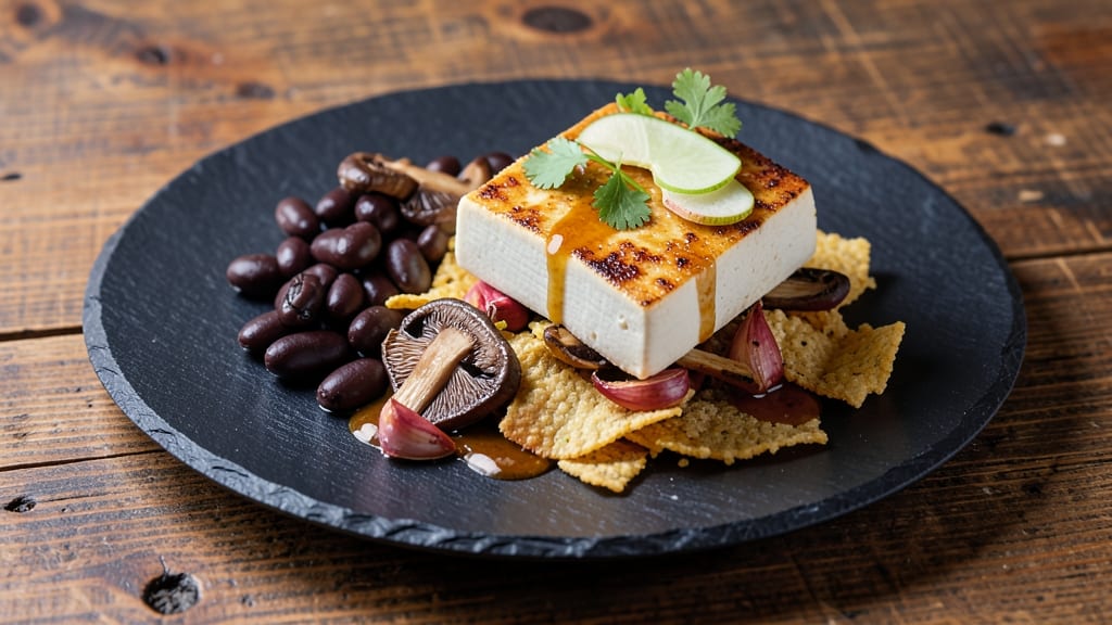 Bean Fu Recipe: Silky Black Bean and Tortilla Crunch Fusion