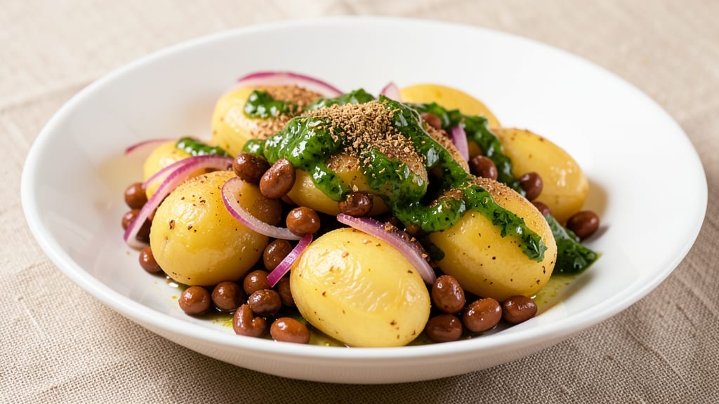 Aloo Soya Bean Recipe: Spiced Potato and Soybean Crunch in 25 Minutes