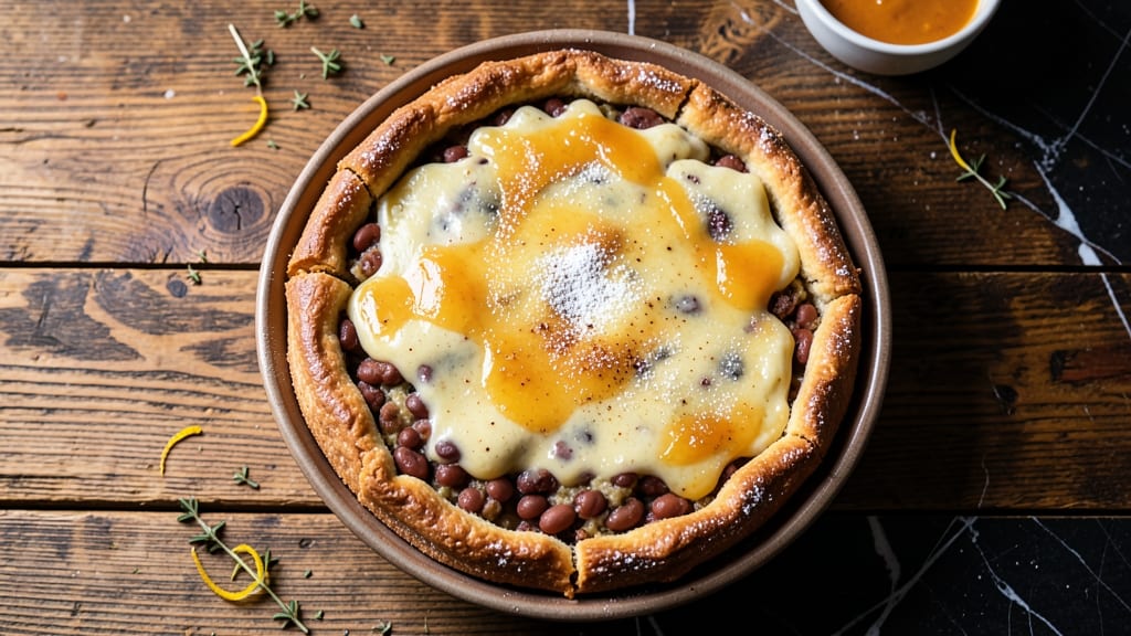 Baked Bean Pie Recipe: Flaky Crust Over Silky Spiced Filling