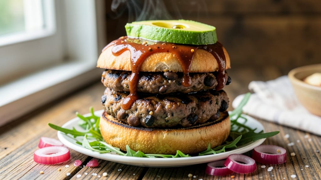Black Bean Burgers Recipe For Grill: Smoky Charred Crust With No-Fail Hold