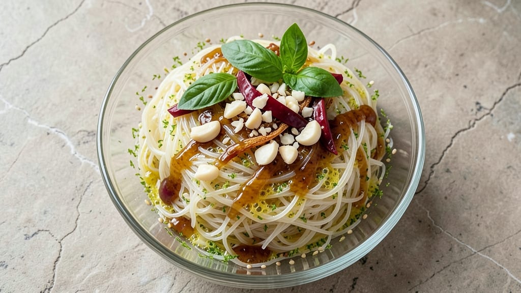Bean Thread Noodle Salad Recipe: Silky Glass Noodles With Tangy Lime Dressing
