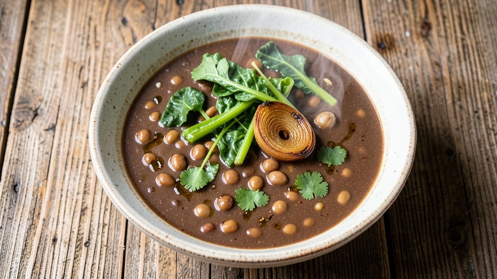 Black Eye Beans Soup Recipe: Slow-Simmered Smoky Depth With Collard Greens