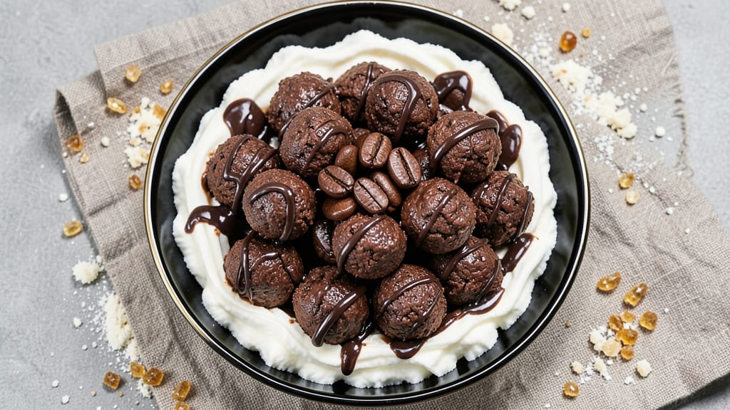 Black Forest Coffee Bean Cake Recipe: Rich Chocolate Layers and Whipped Cream Topping