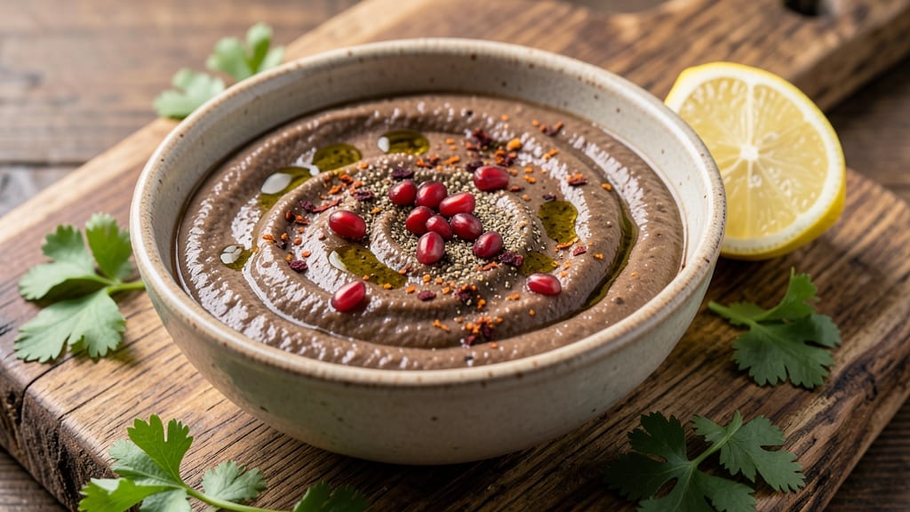 Black Bean Hummus Dip Recipe: Silky Black Bean Base With Smoky Paprika Kick