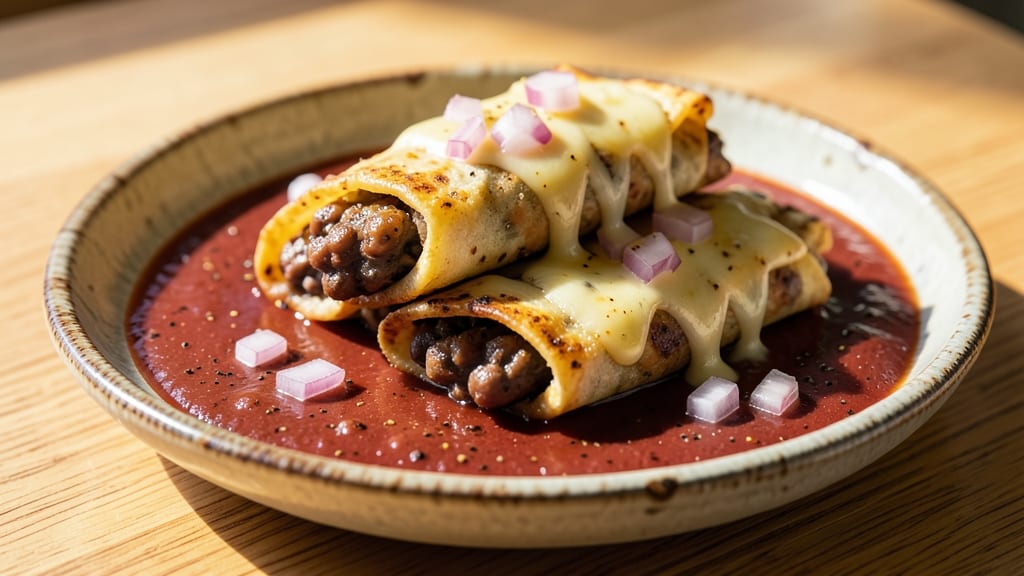 Black Bean and Cheese Enchilada Recipe: Layered Spice and Melty Cheese Magic