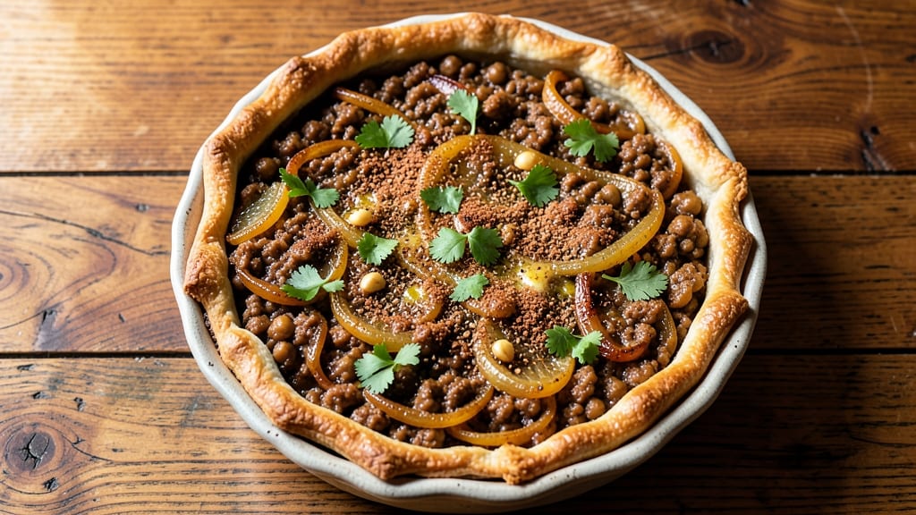 Ali's Bean Pie Recipe: Warm Spiced Filling Under Crispy Topping