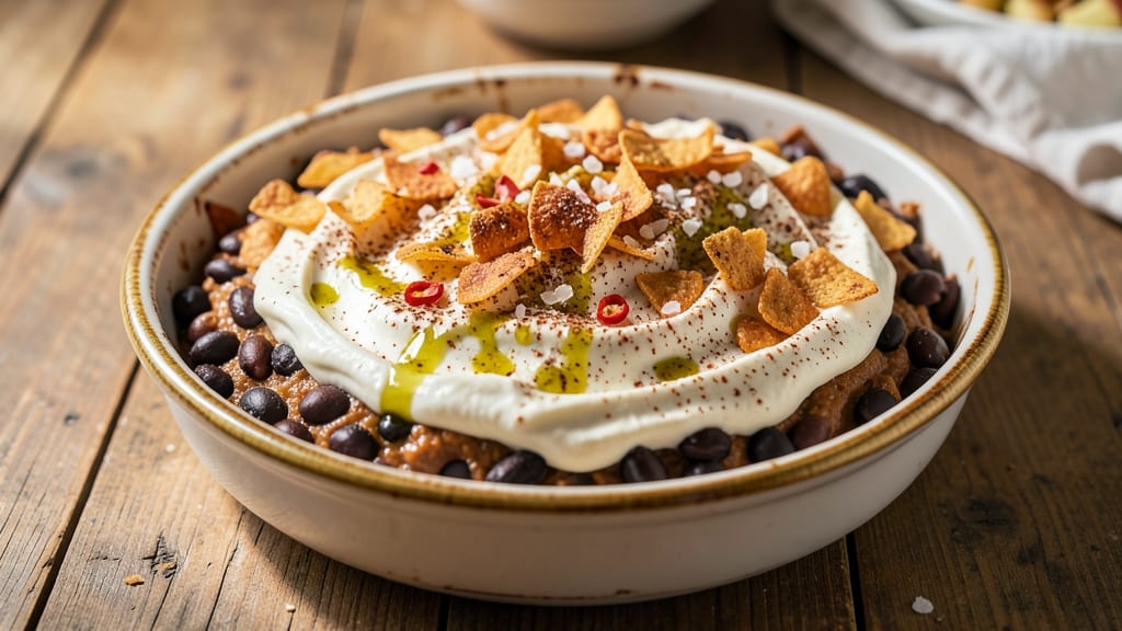 Baked Layered Bean Dip Recipe: Smoky Cumin and Charred Tortilla Crunch Without Fuss