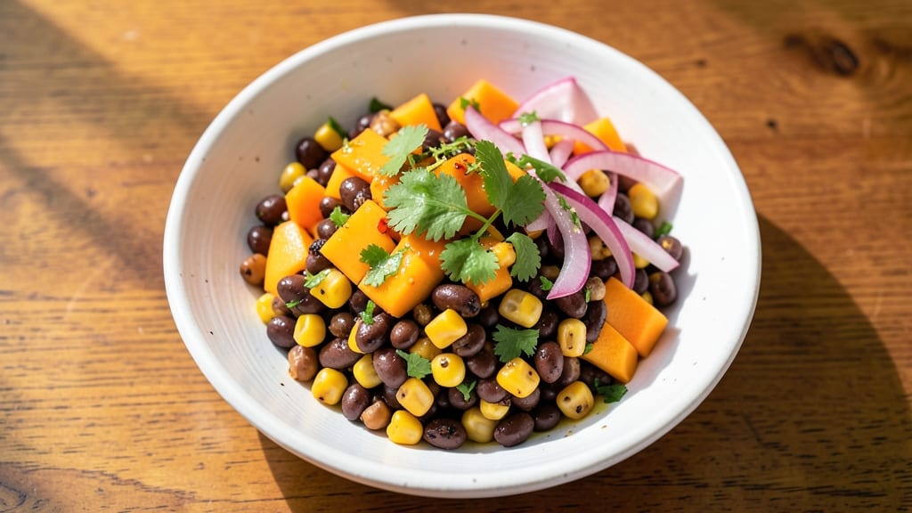 Black Bean, Corn, and Mango Salsa Recipe: Tropical Crunch With Sweet Heat Balance