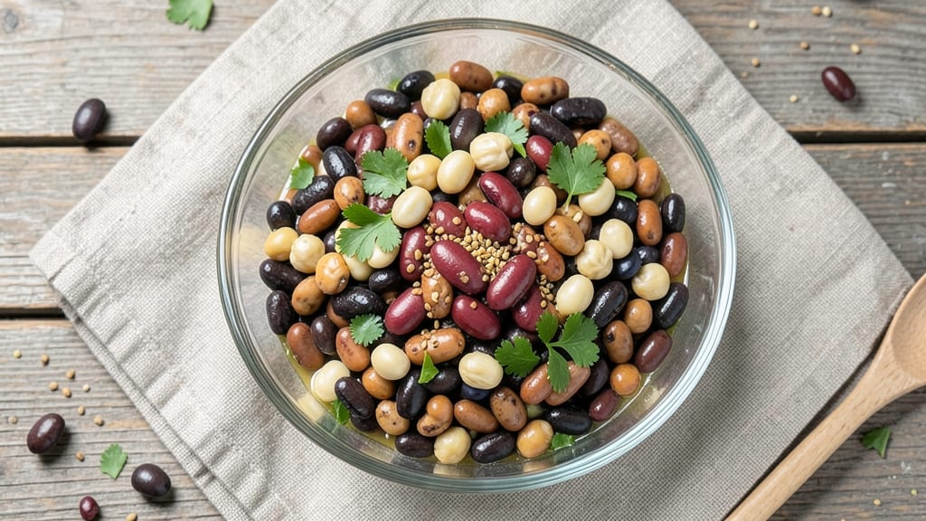 7 Bean Salad Recipe Healthy: Protein-Packed Crunch in 15 Minutes