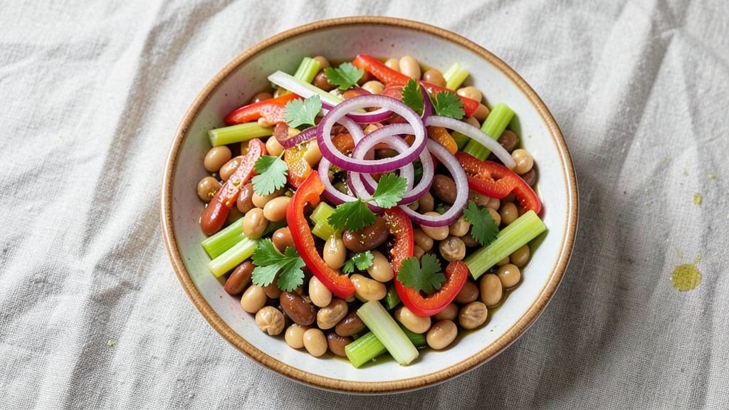Antipasto Dense Bean Salad Recipe: Hearty Italian Crowd-Pleaser
