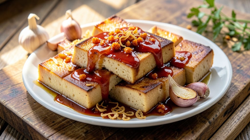 Singapore Bean Curd Recipe: Wok-Seared Crispy Edges and Silky Centers