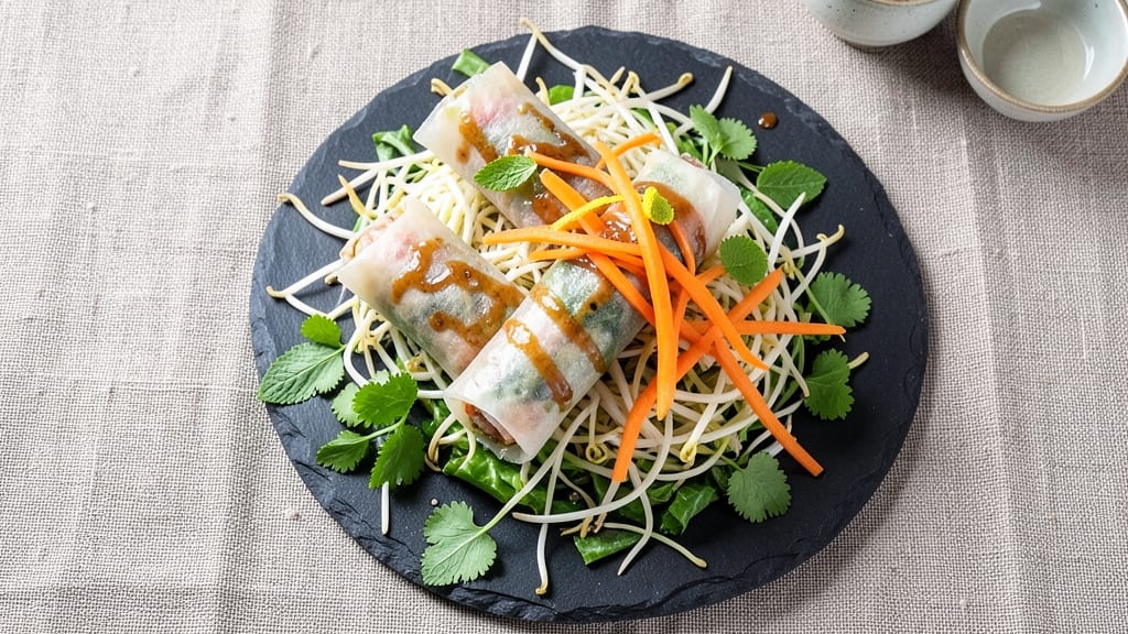 Bean Sprout Spring Rolls Recipe: Crispy-Filled Asian Bites in 25 Minutes