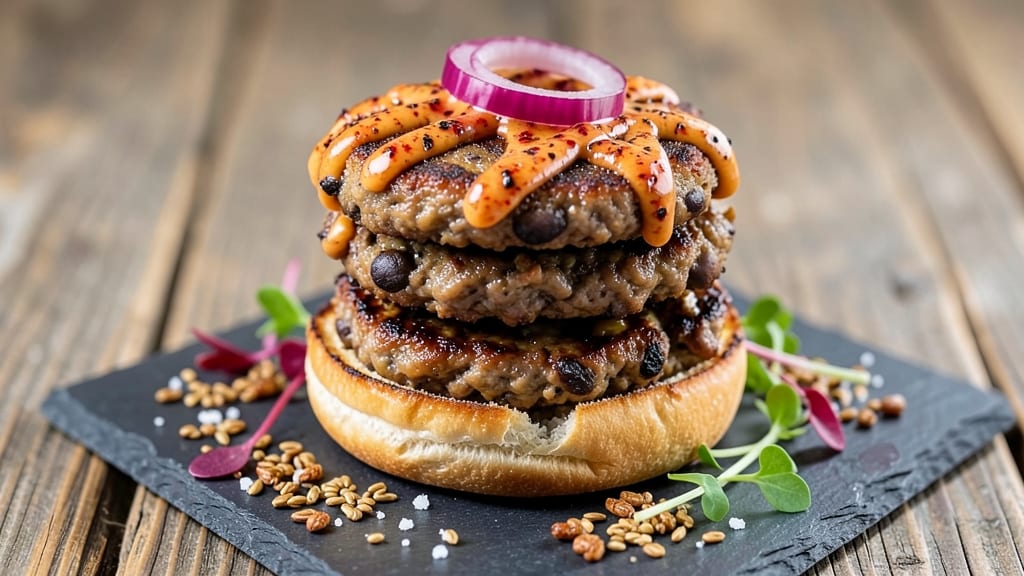 Bean and Lentil Burgers Recipe: Plant-Based Protein Powerhouse With Crispy Edges