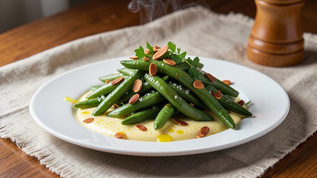 Bonefish Grill Green Beans Recipe: Garlicky Butter Blanched With Toasted Almonds