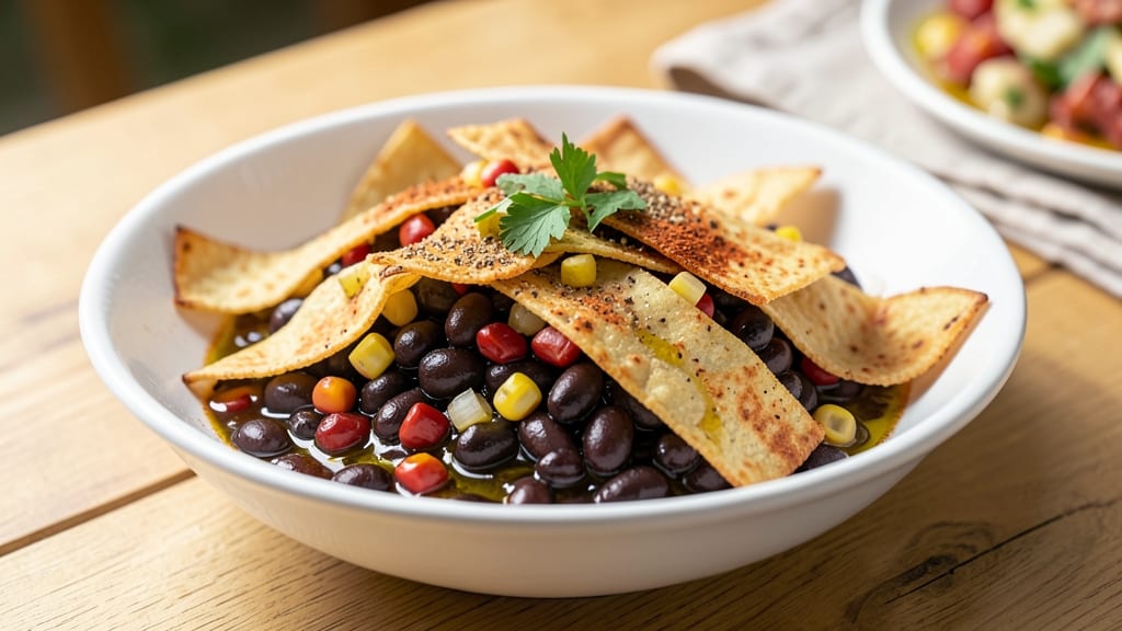 Bush's Black Bean Fiesta Recipe: Smoky Cumin Tortilla-Crusted One-Pot Magic