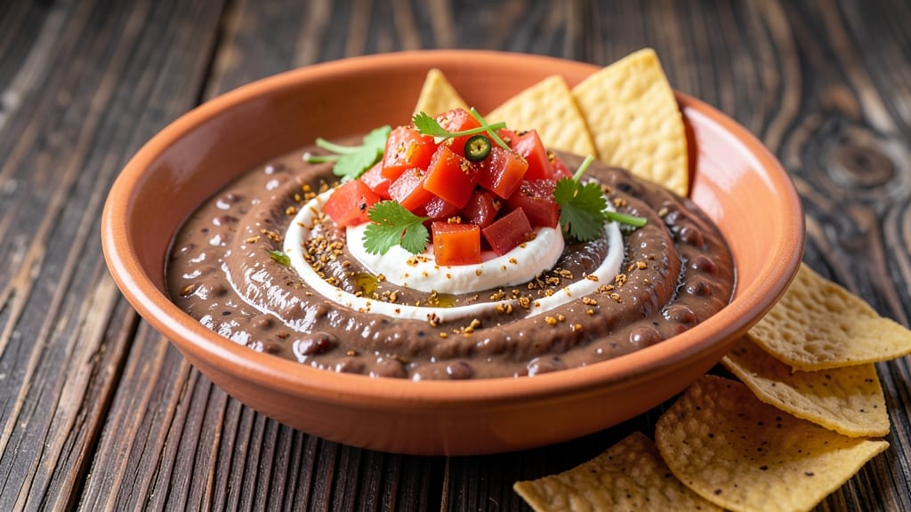 Black Bean Dip Recipe Gloria's Restaurant: Smoky Cumin and Charred Tortilla Crunch Without the Fuss