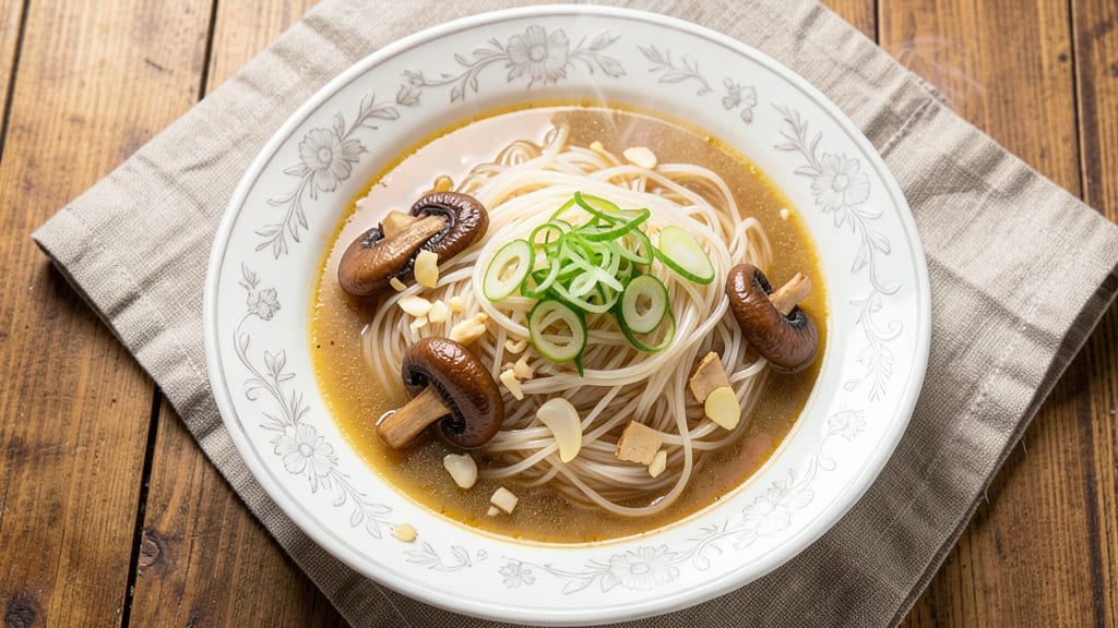 Bean Thread Noodles Soup Recipe: Silky Slurp With Earthy Mushroom Depth