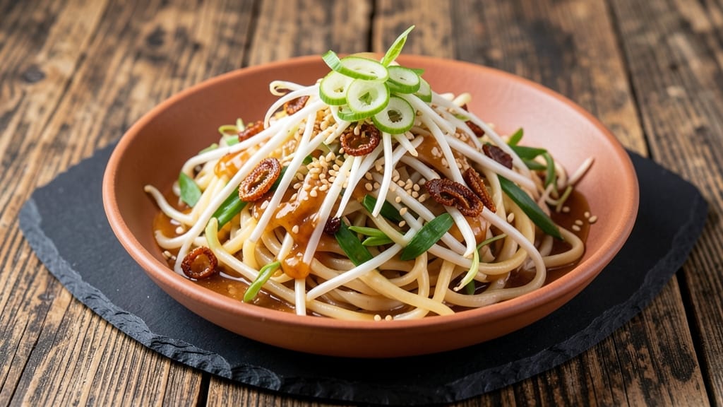 Bean Sprout Chow Mein Recipe: Wok-Fried Crunch With Tangy Soy Gloss
