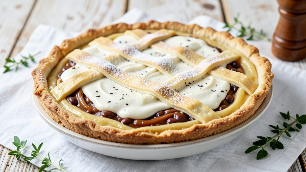 Bean Custard Pie Recipe: Silky Vanilla Bean Filling in Crisp Crust