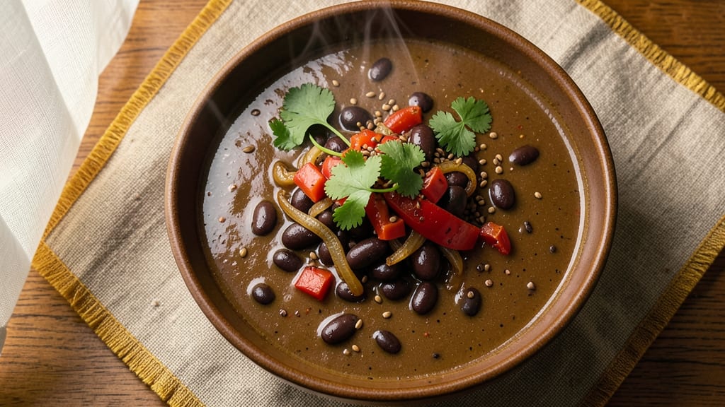 Brazilian Black Bean Soup Recipe: Moosewood-Style Smoky Cumin Depth