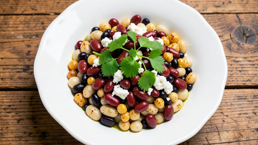 6 Bean Salad Recipe: Pantry Staples, Bold Flavors, No-Cook Ease
