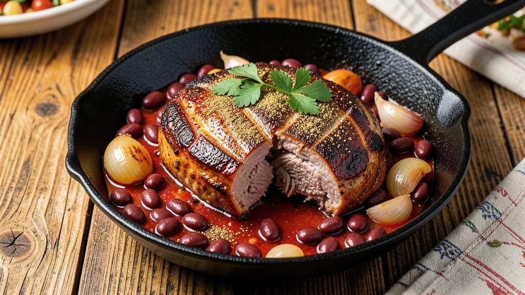 Beef and Bean Roundup Recipe: Smoky Cumin-Spiced One-Pot Heartiness
