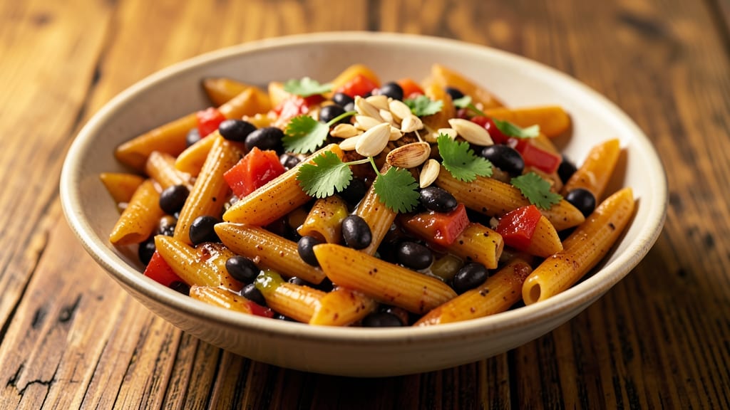 Black Bean Penne Pasta Recipe: Hearty Protein-Packed One-Pot Meal