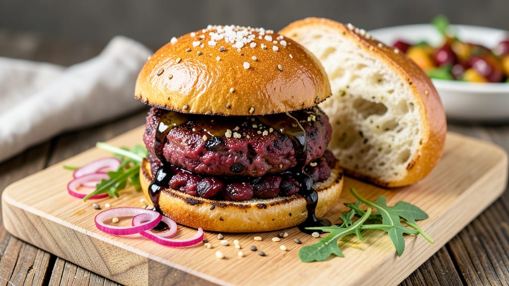 Beet and Black Bean Burgers Recipe: Earthy Sweetness Meets Hearty Crunch
