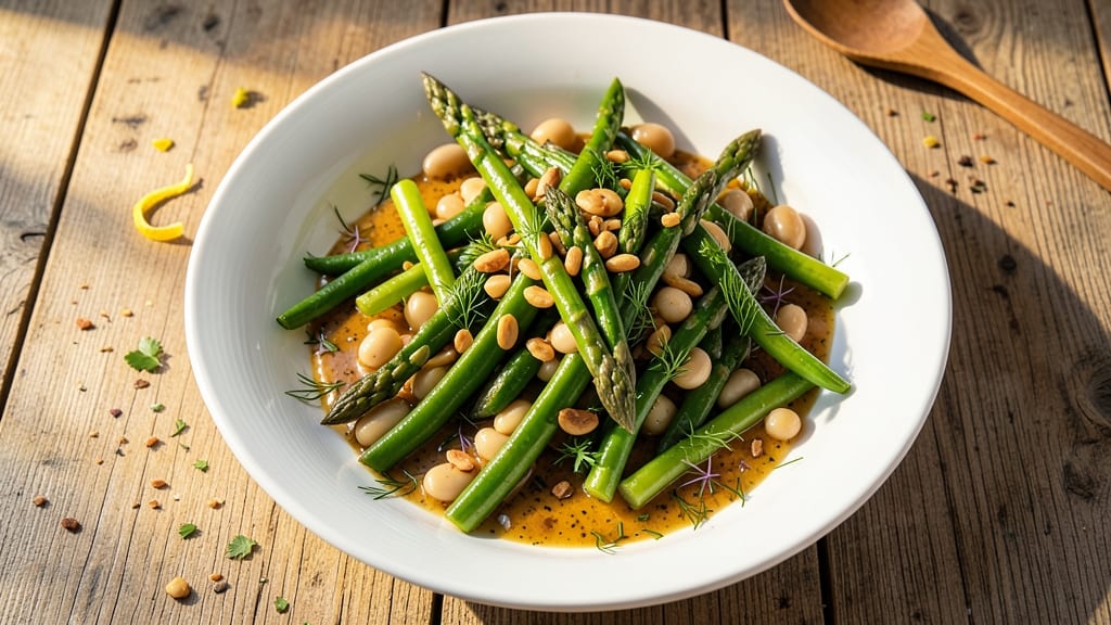 Asparagus and Bean Salad Recipe: Bright, Crunchy, and Herb-Infused Freshness