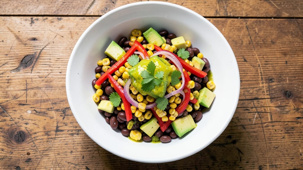 Aldi Black Bean Salad Copycat Recipe: Lime-Cumin Zing With Crispy Tortilla Bites