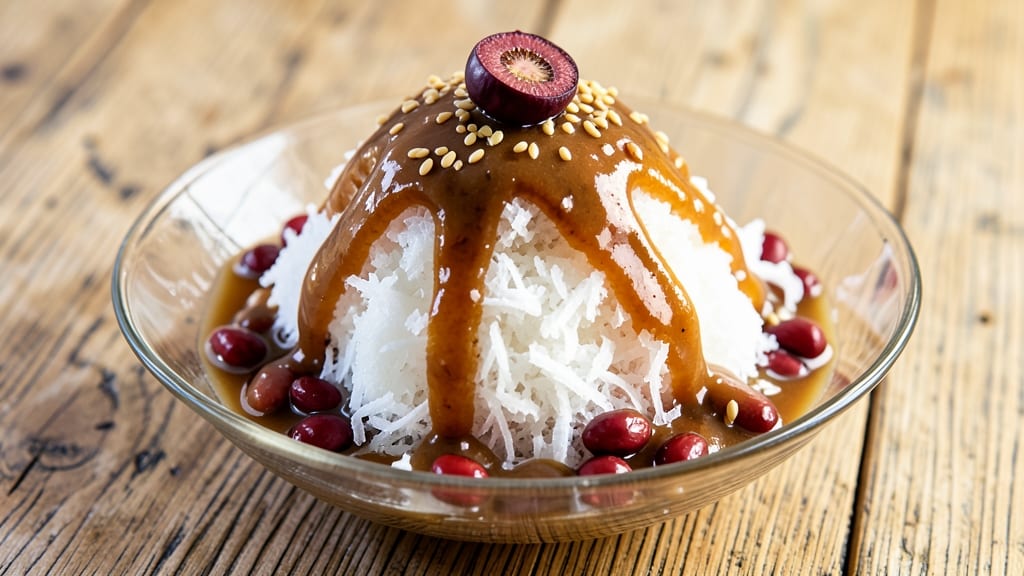 Azuki Bean Shaved Ice Recipe: Sweet Red Bean Swirls Over Chilled Clouds