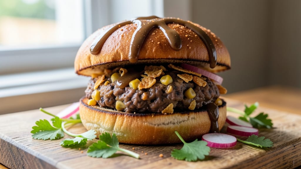 Au Bon Pain Black Bean Burgers Recipe: Crispy Tortilla-Crusted Plant-Based Protein
