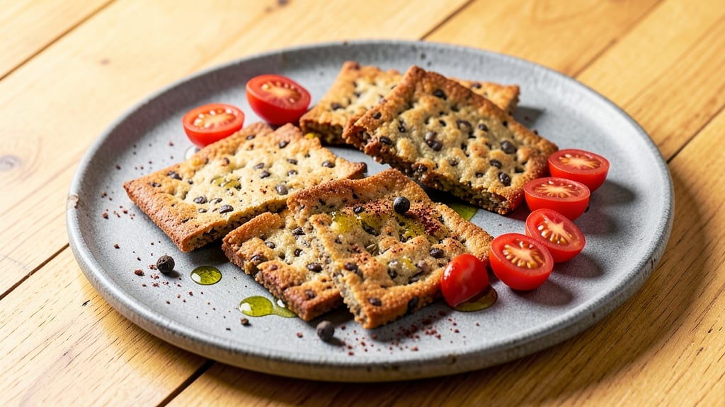 Black Bean Crackers Recipe: Crispy Seed Snack Without a Crumb