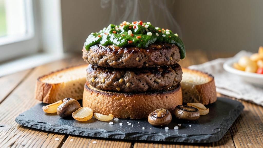 Black Bean Tofu Burgers Recipe: Mushroom Umami Boosts Plant-Based Richness