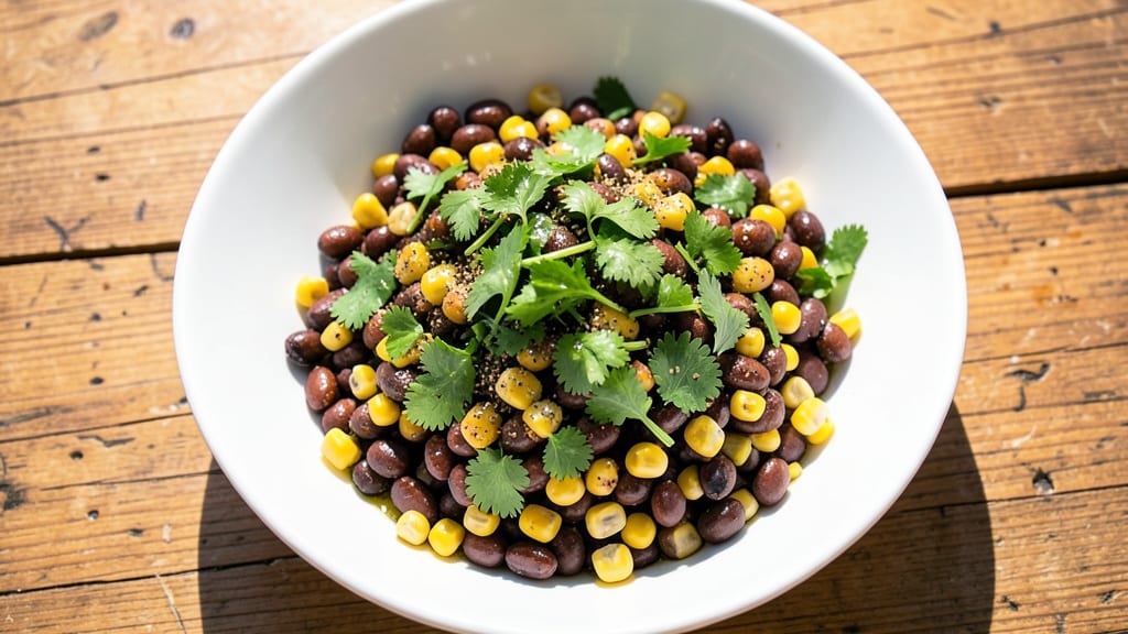 Black Bean, Corn, and Cilantro Salad Recipe: Bright and Zesty in 15 Minutes