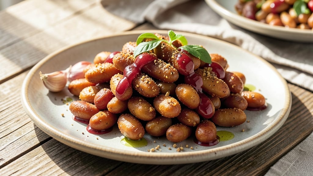 Butter Bean Air Fryer Recipe: Crispy-Topped Protein-Packed Snack in 15 Minutes