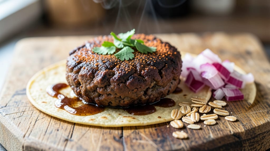 Black Bean Burger Patty Recipe Vegan: Crispy Tortilla-Crusted Plant-Based Protein