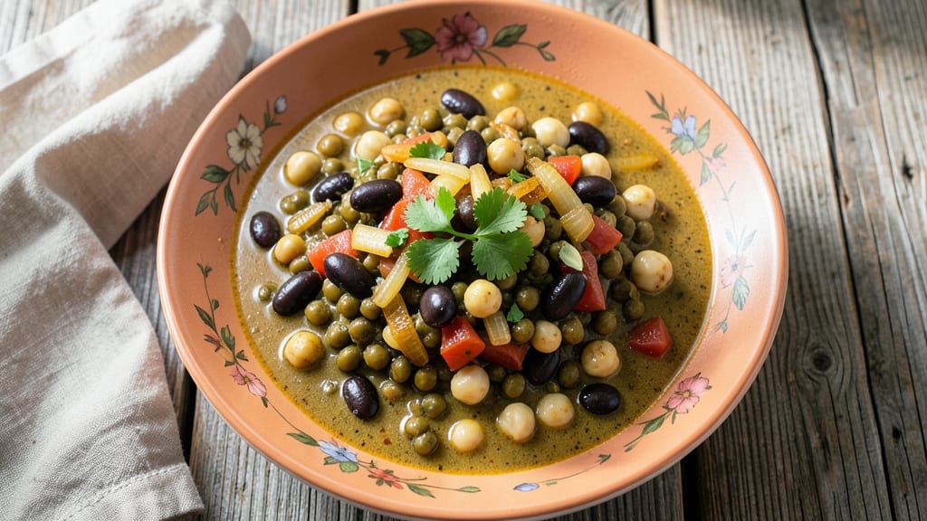 Bean and Lentil Curry Recipe: Spiced Turmeric and Cumin Depth in One Pot