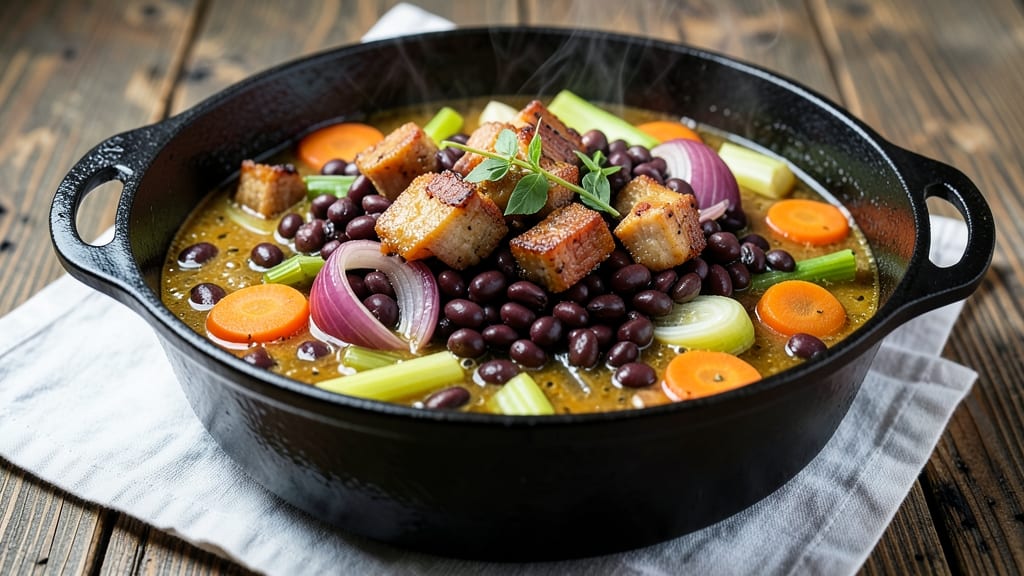 Boston Bean Pot Recipe: New England-Style Stew With Hearty Beans and Sausage