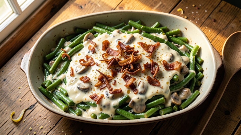 Aldi Green Bean Casserole Recipe: Crispy Topped Creamy Comfort Classic